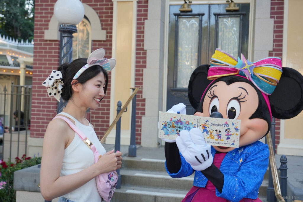 関根ささらinカリフォルニアディズニーリゾート